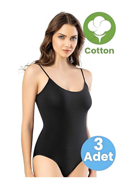 Tezzgelsin Жіночий боді з трьома бретельками та застібками