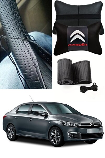 AYAZGRUP Citroën C-Elysée Automobile Gât și husă volan Set ultra lux