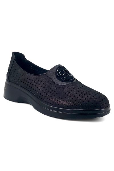 Mammamia 7220 25YA Pantofi casual pentru femei Lurex negru