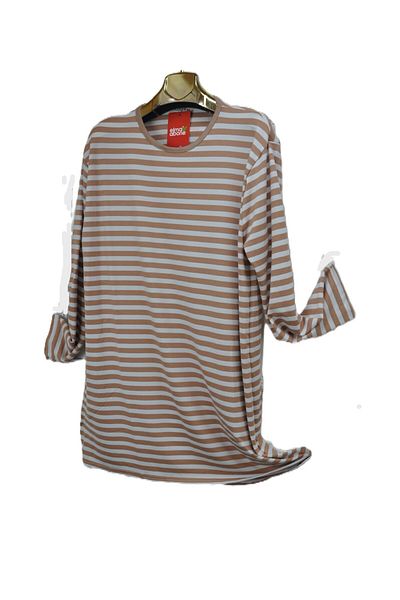 elma abone New Season Striped Combed Tunic