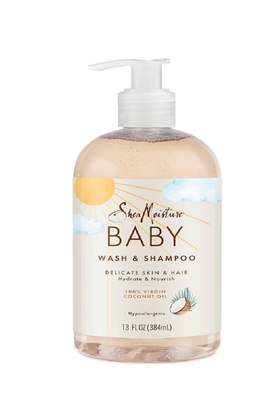 Shea Moisture 100% Pure Coconut Oil Baby Shampoo, 384 ml