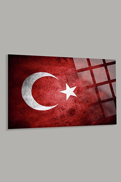 Genel Markalar Türk Bayrağı 4 Ev Ofis Okul İçin 4mm Kırılmaz Temperli Yüksek ...