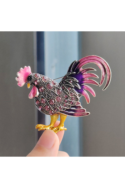 Choice 8282-3 بروشة حيوانات عصرية من سبيكة معدنية، قطعة واحدة، للنساء والرجال...