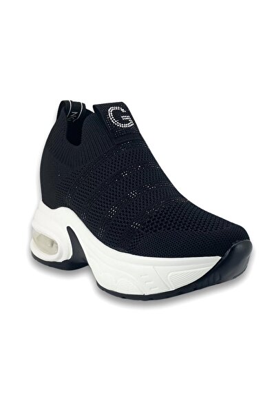 Guja 300 4 25YA Kadın Sneaker Günlük Ayakkabı Siyah