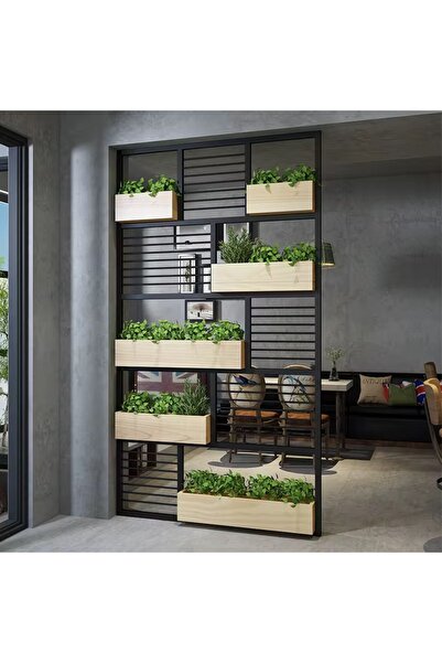 larissa design Kitaplık Separatör Çiçeklik