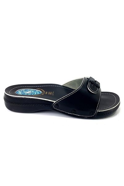 Ceyo 6500 1 23Yt Anatomical Daily Slippers Black