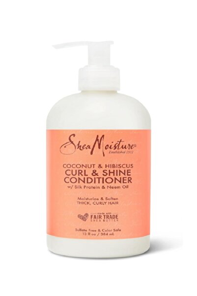 Shea Moisture بلسم الكركديه وجوز الهند للتجعيد و اللمعان من شيا مويستشر - 384مل