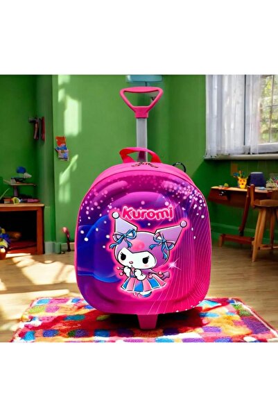 AYER TİCARET حقيبة أطفال لرياض الأطفال مع ممسحة مقاس 35 × 25 سم