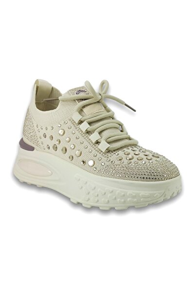 Guja 305 5 25YA Kadın Sneaker Günlük Ayakkabı Bej