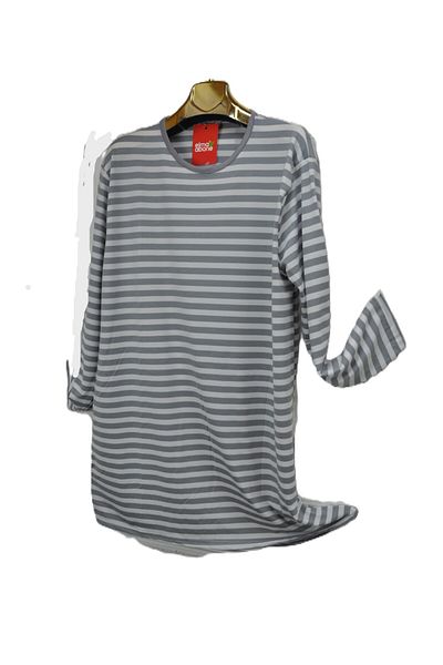 elma abone New Season Striped Combed Tunic