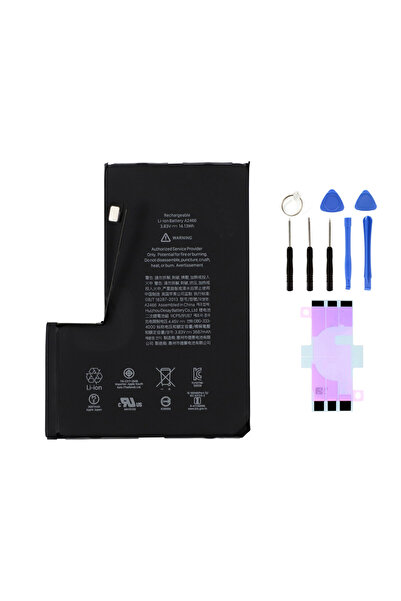 TamirCep IPhone 12 PRO MAX Uyumlu Batarya Pil Tamir Seti Ve Pil Bandı Hediyeli