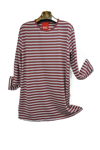 elma abone New Season Striped Combed Tunic