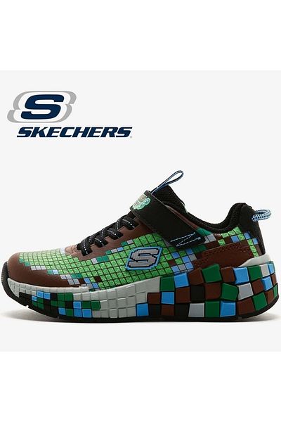 SKECHERS Megacraft 3.0 402182 L Orthopedic Children's Sports Shoes Green