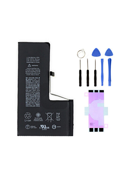 TamirCep IPhone XS Uyumlu Batarya Pil Tamir Seti Ve Pil Bandı Hediyeli