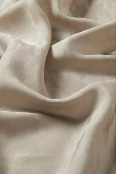 ipekevi Four Seasons Mink Houndstooth Patterned Monogram Shawl
