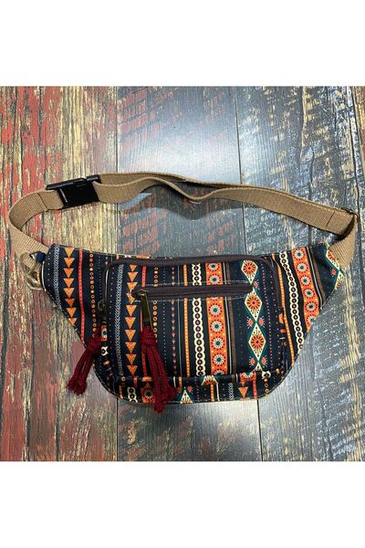 Street Bag Geantă etnică autentică boemă pentru călătorie zilnică, cu mai mul...