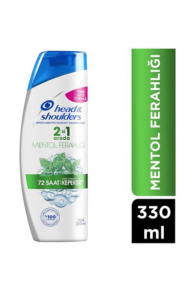 Head&Shoulders Head Shoulders Shampoo Menthol Freshness 2 in 1 330 ml