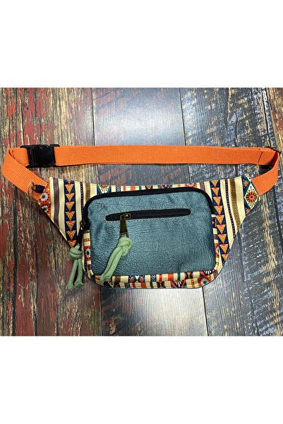 Street Bag Ethnic Authentic Bohemian Daily Travel Waist Bag Multi-Pocket Water Resistant