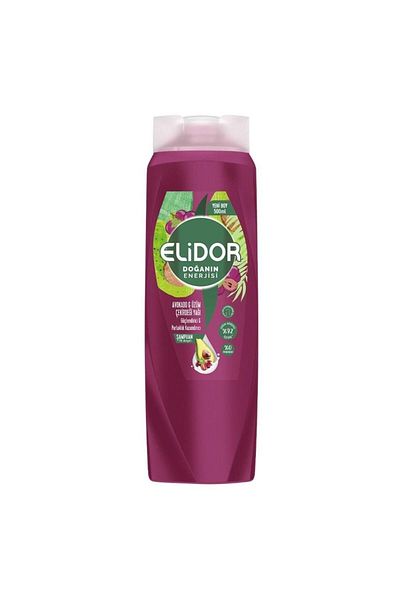 Elidor 500 Ml Avocado and Grape Seed Shampoo Oil