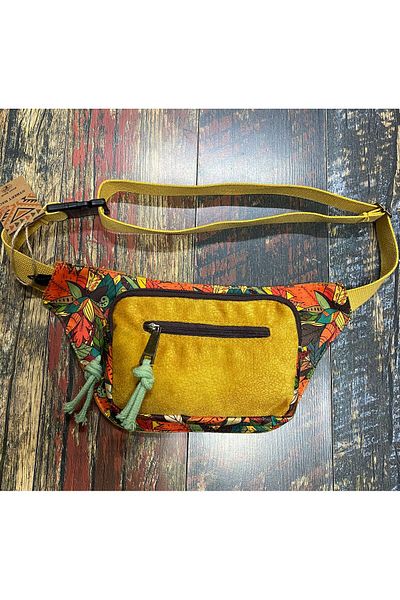 Street Bag Ethnic Authentic Bohemian Daily Travel Waist Bag Multi-Pocket Water Resistant