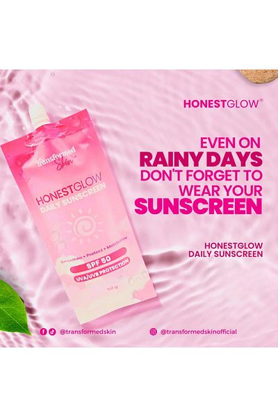 Honest glow daily sunscreen