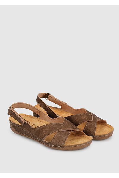 Eclipse Mink Women's Flat Sandals