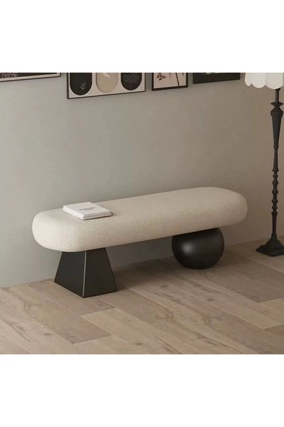larissa design Puf bench kürelerimiz % 100 masiftir