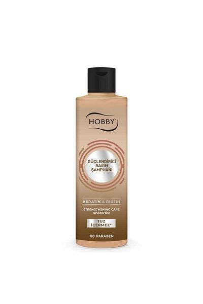 Hobby Shampoo Strengthening Care Keratin Biotin Salt Free 250 ml