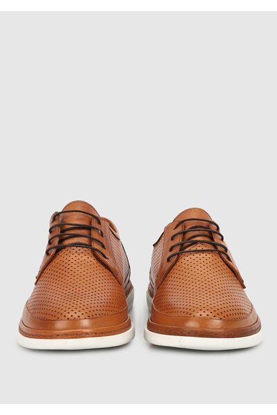 Eclipse Чоловічі шкіряні туфлі Taba