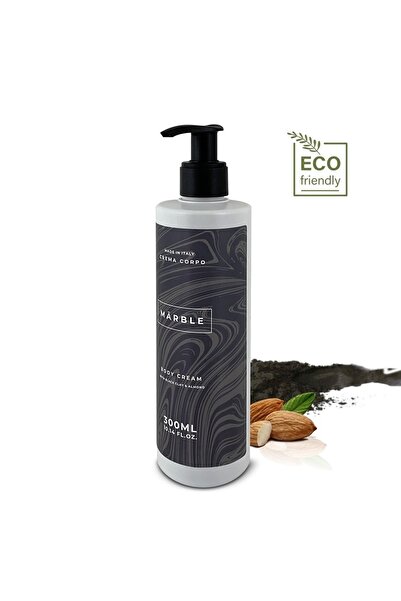 Marble Crema de Corp MARBLE cu Ulei de Migdale si Argila Neagra 300 ml in Dispenser cu Pompa