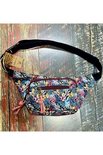 Street Bag Ethnic Authentic Bohemian Daily Travel Waist Bag Multi-Pocket Water Resistant