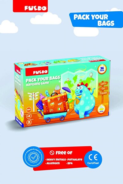 PUEDO Eva Foam Game, Make Your Own Luggage, Puedo Toys