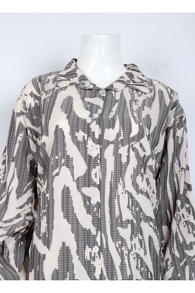 MUSTÜN Long Length Woven Shirt