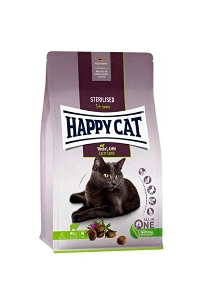 Happy Cat Weide Lamm Kuzulu Kısırlaştırılmış Yetişkin Kedi Kuru Maması 4 Kg