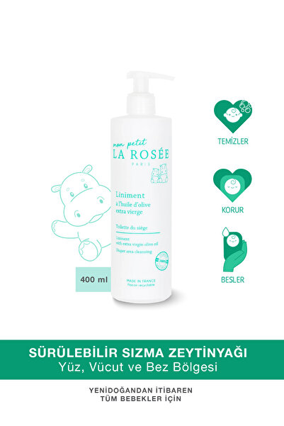 La Rosee Paris Mon Petit BEBEK TEMİZLEME YAĞI 400 ml