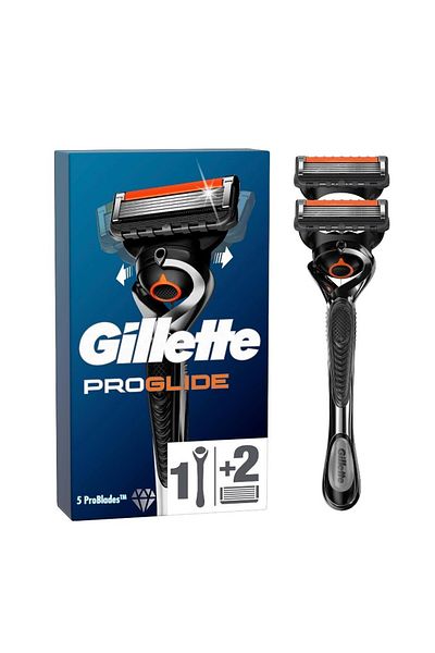 Gillette Fusion Prog.Flexball Machine - 2 Spare