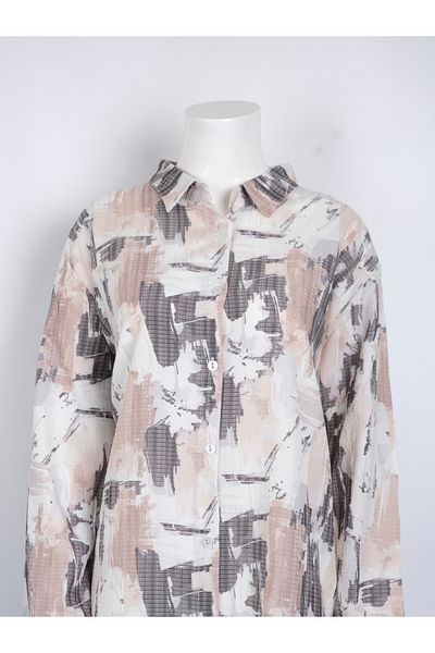 MUSTÜN Long Length Woven Shirt