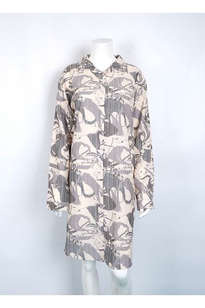 MUSTÜN Long Length Woven Shirt