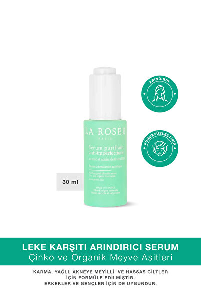 La Rosee Paris LEKE KARŞITI ARINDIRICI SERUM Çinko ve Organik Meyve Asitleri ...