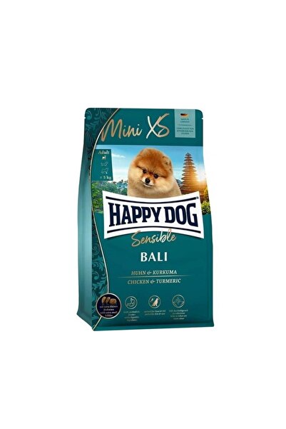 Happy Dog Sensible Bali Mini Xs Tavuklu Ve Zerdaçallı Köpek Maması 1,3 Kg