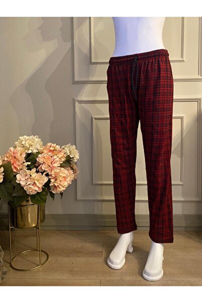 DÜVEN Unisex Pamuk Karirano pidžama - stilski dizajn i premaz, ojačana zeleni...