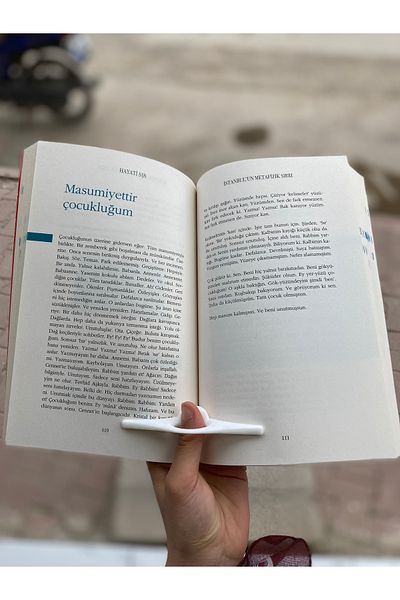 DUTTDİKİM The Joy of Reading Without Fatigue |   Practical Book Ring |   Stylish and Functional
