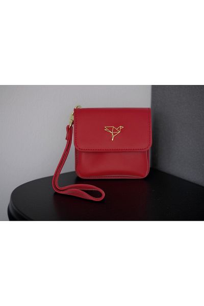 Hediye Dünyası Mini Best Faux Leather Women's Wallet Gusseted Card Holder, Double Zipper, Compact Design