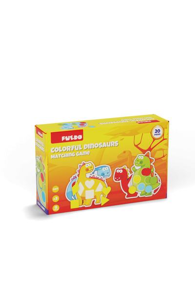 PUEDO Joc De Potrivire Din Spuma Eva, Dinozauri, Puedo Toys