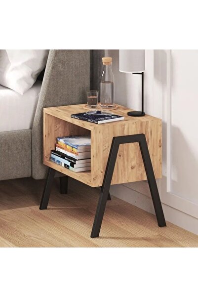 HNC HOME Yan Sehpa, Komodin, Komidin, Başucu Komodin, Kenar Sehpa, Çok Amaçlı...