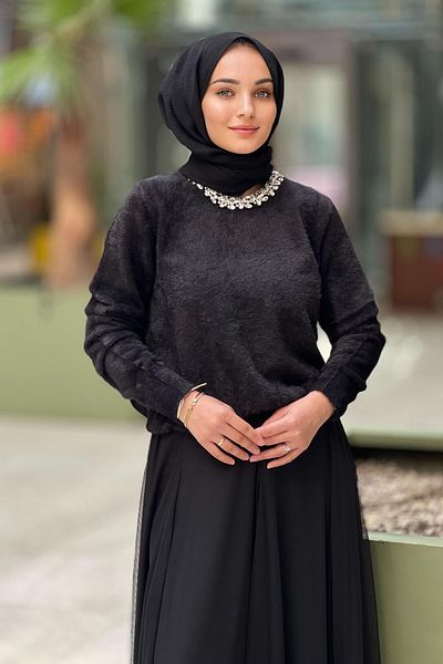 Missemramiss Pulover Roccioso Angora