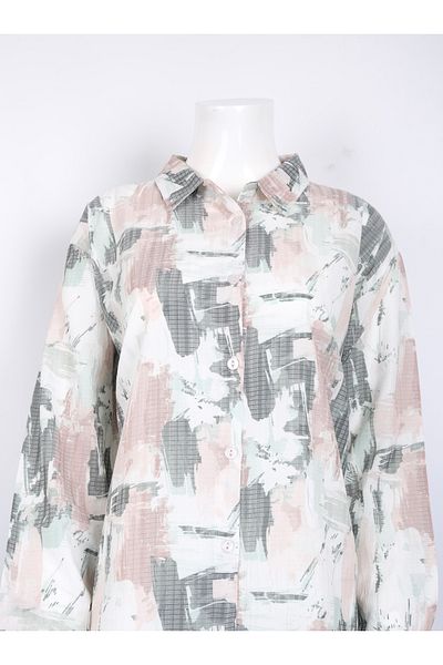 MUSTÜN Long Length Woven Shirt