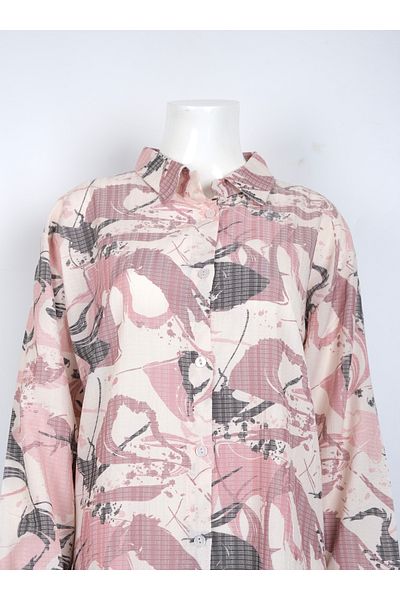 MUSTÜN Long Length Woven Shirt