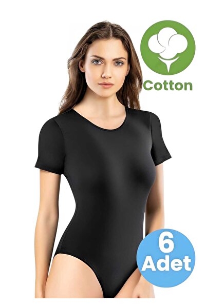 Uniquetrenders Жіночий 6-панельний короткий рукав з кнопками з бавовни