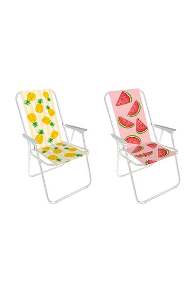 ÖYKÜ VE YİĞİT Beach chair - watermelon pattern